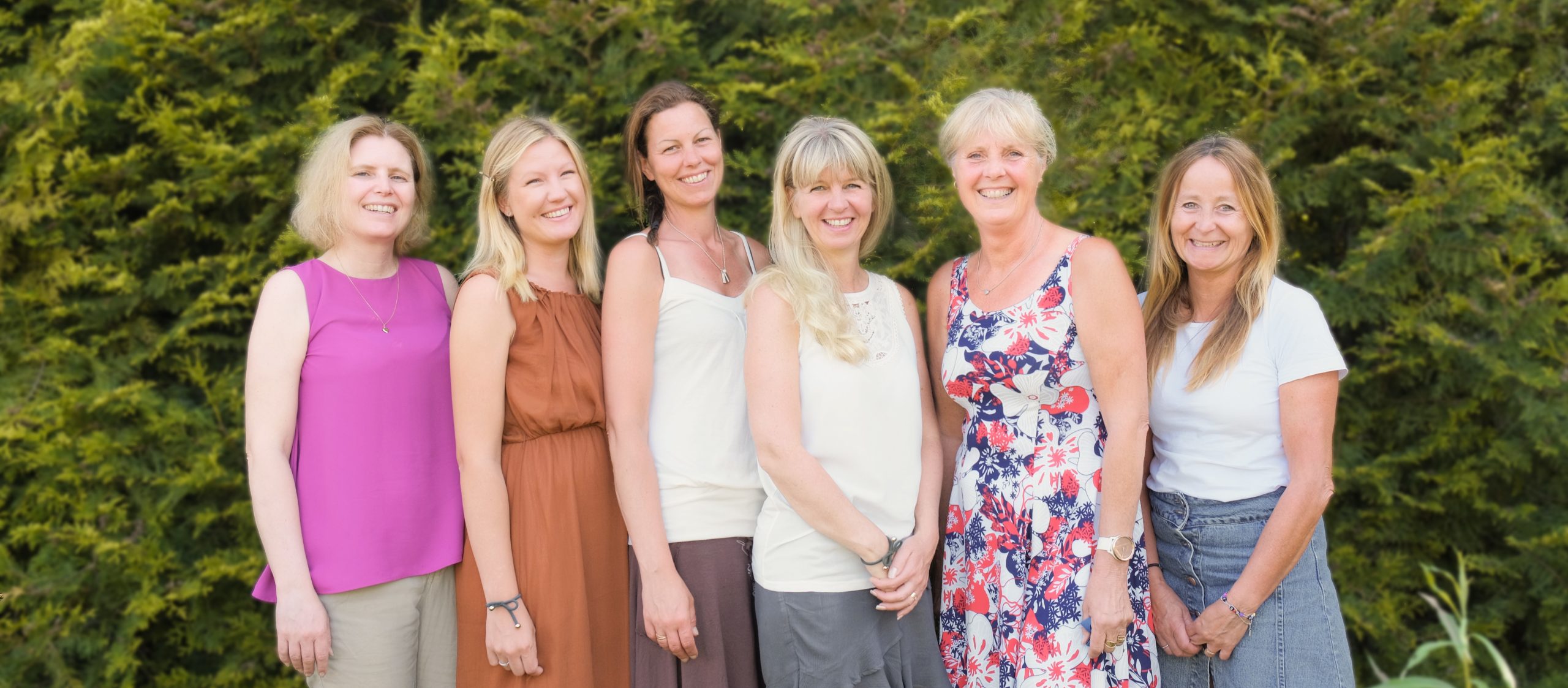Pernilla, Johanna, Caroline, Sissi, Titti och Minna
Saknas på bild: Jessica, Eva
