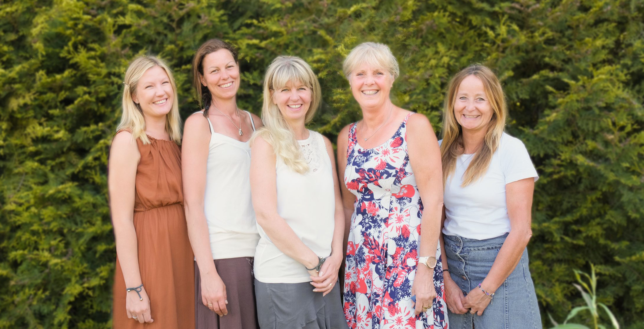 Johanna, Caroline, Sissi, Titti och Minna
